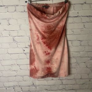 💖Fashion Nova Tie Dye Mini Romper🩶Size XS
